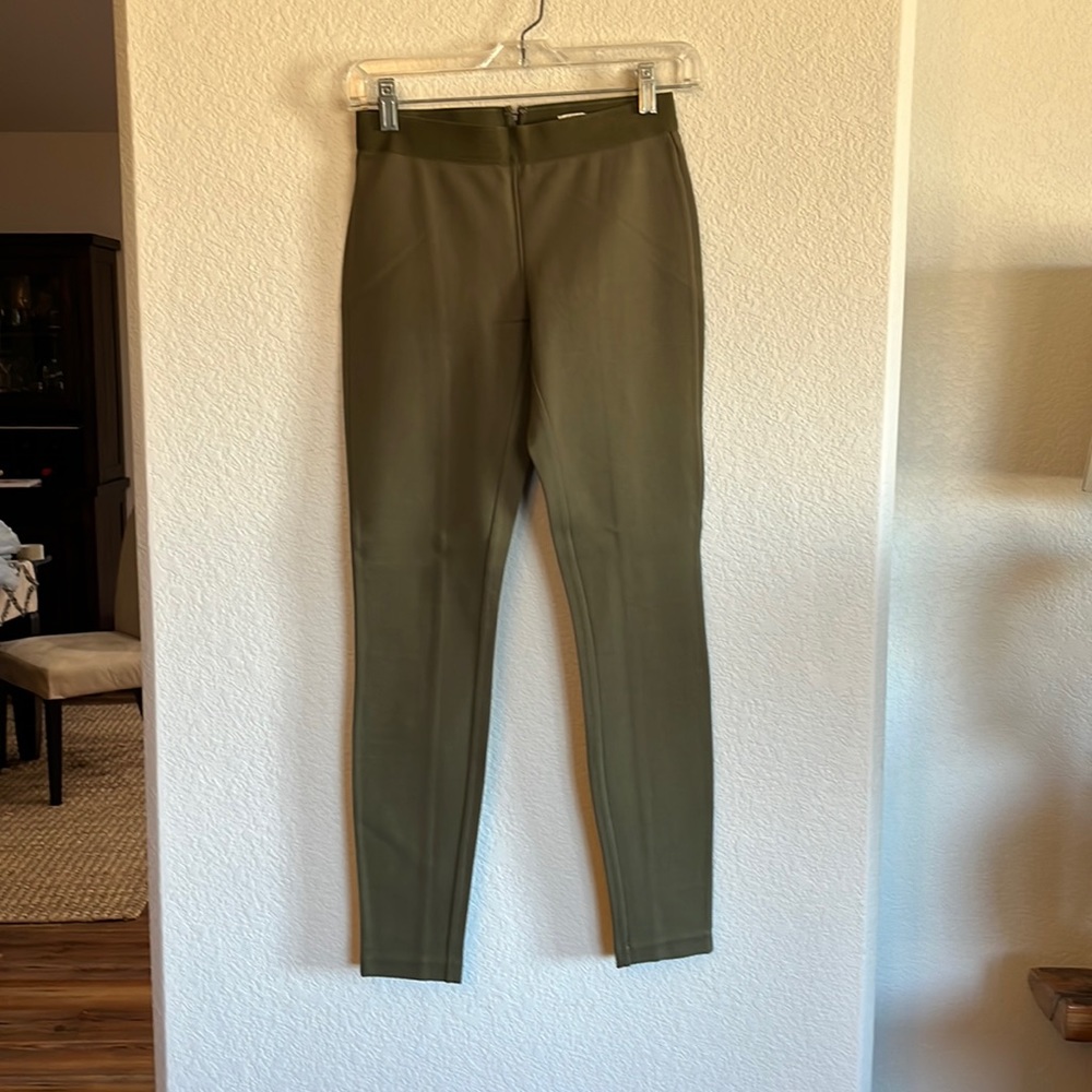 J. Crew zipper back leggings